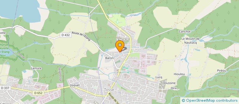 localisation de l'entreprise LOMAT INVEST  TOSSE