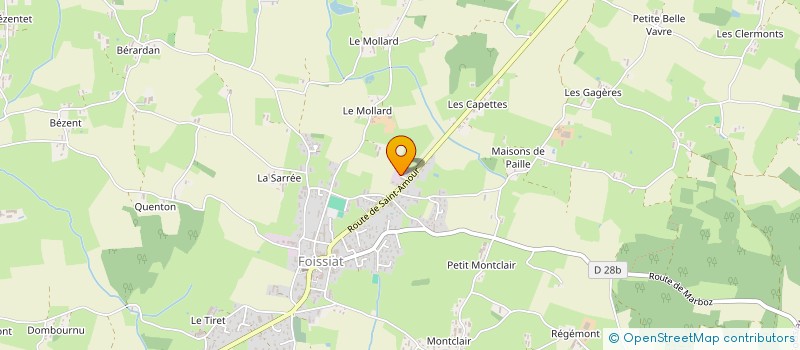 localisation de l'entreprise LOMAT01 à MONTREVEL-EN-BRESSE