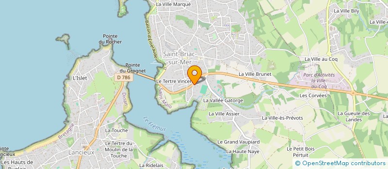 localisation de l'entreprise LOMAWENN  SAINT-BRIAC-SUR-MER