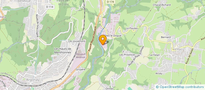 localisation de l'entreprise LOMAX  VILLAZ