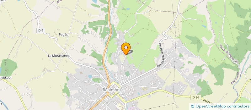localisation de l'entreprise LOMAYOFA  REALMONT