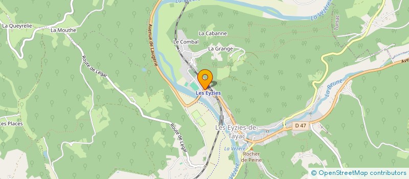 localisation de l'entreprise LOMBARD à LES EYZIES