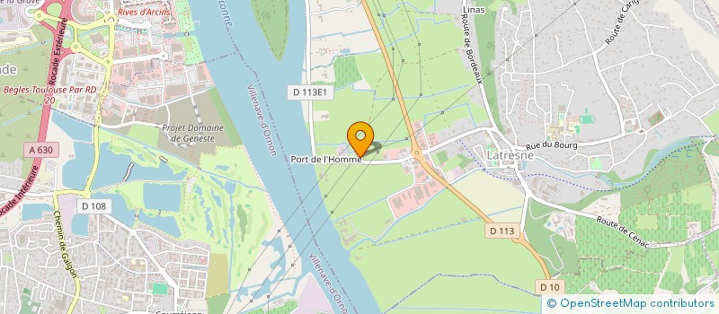 localisation de l'entreprise LOMBARD  SADIRAC