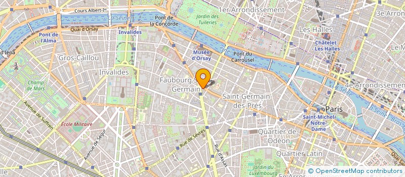 localisation de l'entreprise LOMBARD BARATELLI ASTOLFE ET ASSOCIES  PARIS