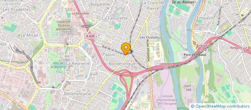 localisation de l'entreprise LOMBARD DURAN MEQUIGNON à TOULOUSE