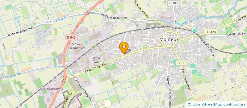 localisation de l'entreprise LOMBARD ET FILS TRANSPORTS à MONTEUX