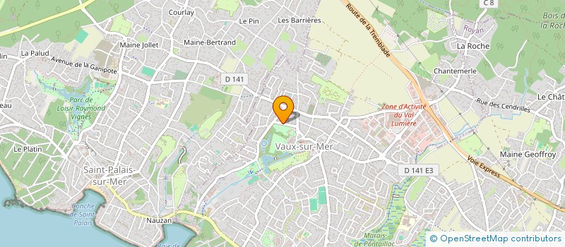 localisation de l'entreprise LOMBARD.INC  VAUX-SUR-MER