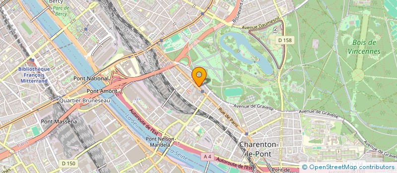 localisation de l'entreprise LOMBARD INVEST  CHARENTON-LE-PONT