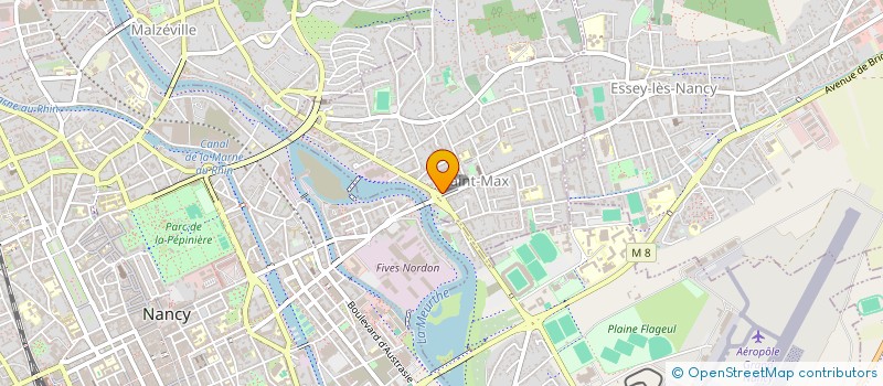 localisation de l'entreprise LOMBARD OPTIQUE  SAINT-MAX