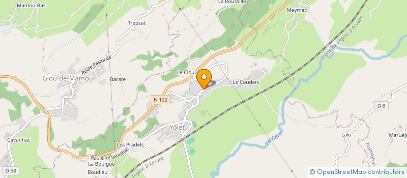 localisation de l'entreprise LOMBARD PATRIMOINE à YOLET