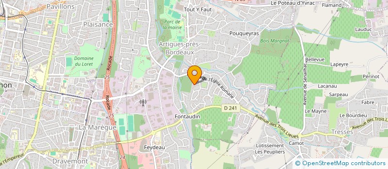 localisation de l'entreprise LOMBARD PATRIMOINE IMMOBILIER  ARTIGUES-PRES-BORDEAUX