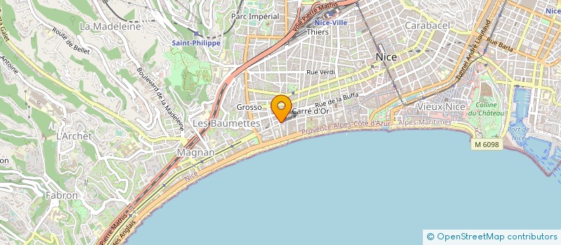 localisation de l'entreprise LOMBARDE à NICE