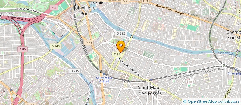 localisation de l'entreprise LOMBARDI  SAINT-MAUR-DES-FOSSES