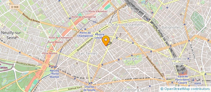 localisation de l'entreprise LOMBARDI II  PARIS