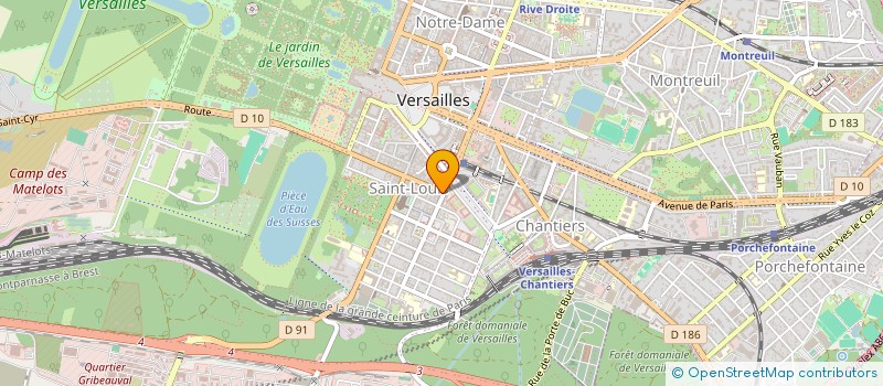 localisation de l'entreprise LOMBARDO ENERGIES  VERSAILLES