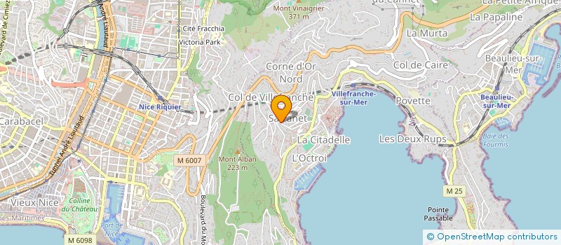 localisation de l'entreprise LOMBARDO ZEGERS à VILLEFRANCHE-SUR-MER