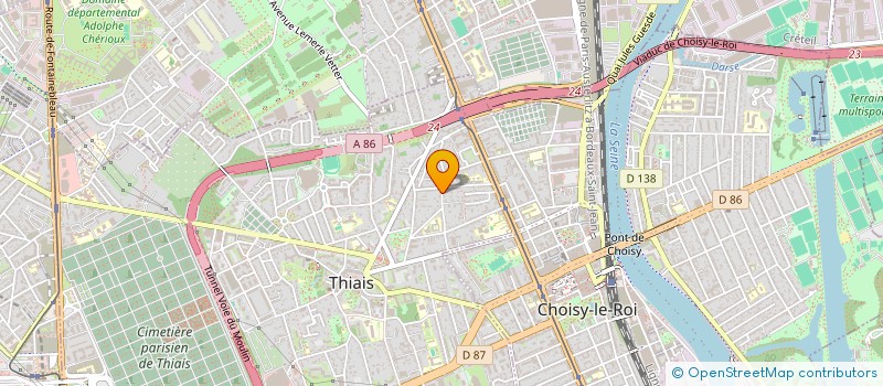 localisation de l'entreprise LOMBI  VITRY-SUR-SEINE