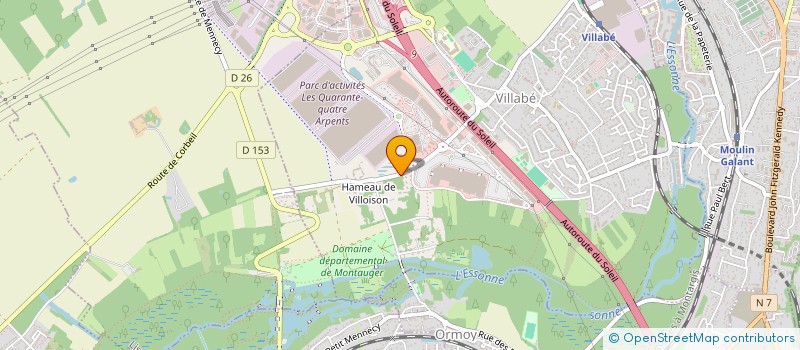 localisation de l'entreprise LOMBIX  VILLABE