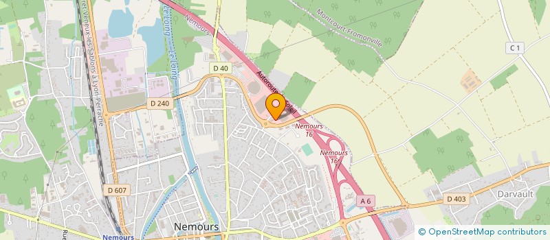 localisation de l'entreprise LOMBRAGE à NEMOURS