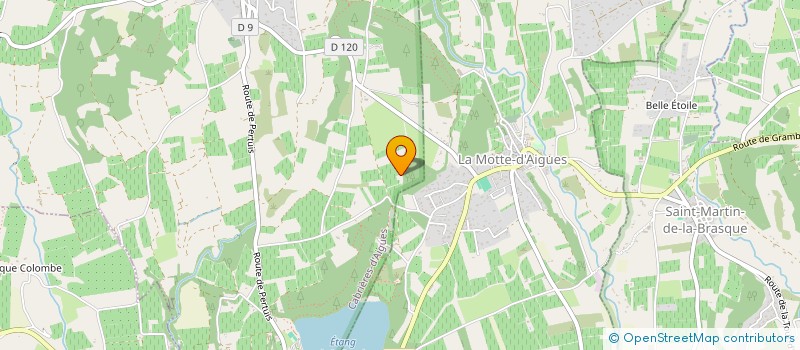 localisation de l'entreprise LOMBRICULTURE ET HUMUS DU MIDI à LA MOTTE D'AIGUES