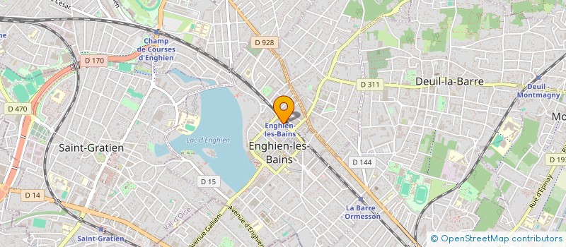 localisation de l'entreprise LOMDESS  ENGHIEN-LES-BAINS
