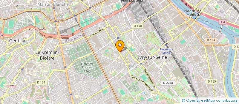 localisation de l'entreprise LOMDYN  IVRY-SUR-SEINE