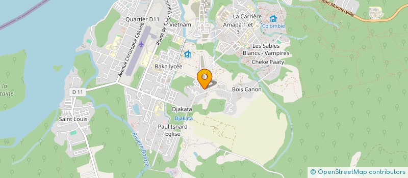 localisation de l'entreprise LOME CONSTRUCTIONS RENOVATIONS à SAINT-LAURENT-DU-MARONI