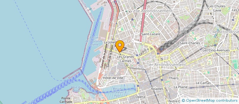 localisation de l'entreprise LOMED à MARSEILLE
