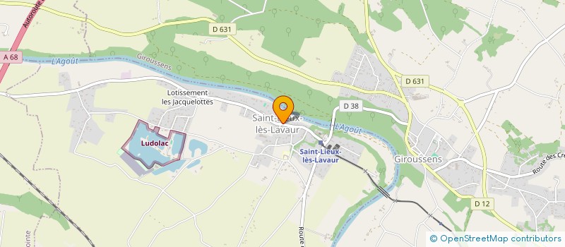 localisation de l'entreprise LOMEGA  SAINT-LIEUX-LES-LAVAUR