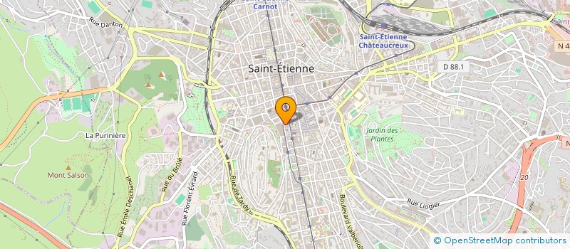 localisation de l'entreprise LOMEJE  SAINT-ETIENNE