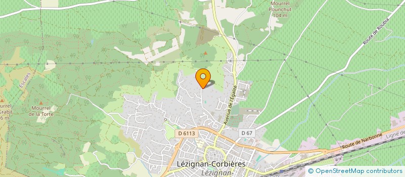 localisation de l'entreprise LOMEX - OUEST MEDITERRANEE à LEZIGNAN-CORBIERES
