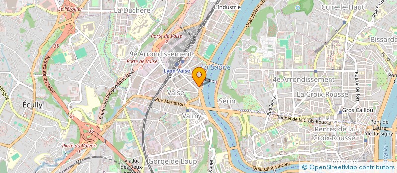 localisation de l'entreprise LOMI IMO  LYON