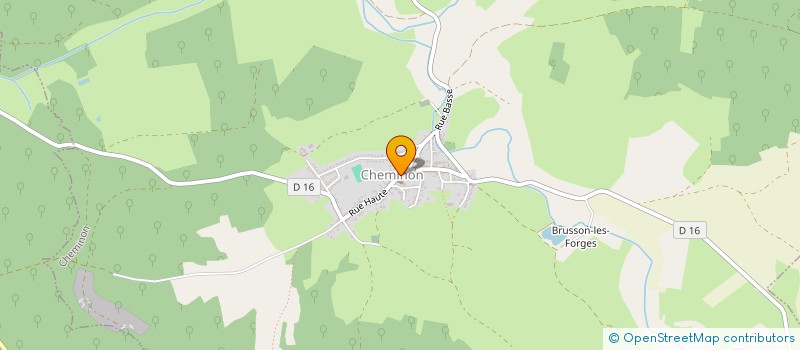 localisation de l'entreprise LOMIGAMA  CHEMINON