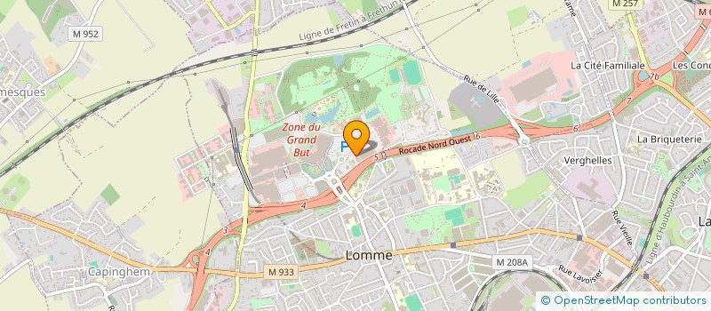 localisation de l'entreprise LOMME FOOD à LILLE