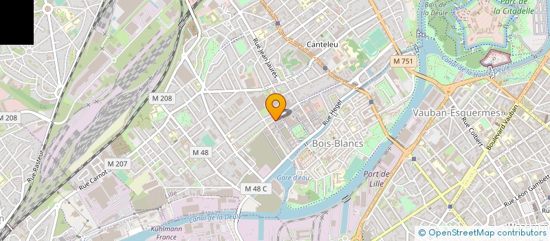 localisation de l'entreprise LOMME GSM à LILLE