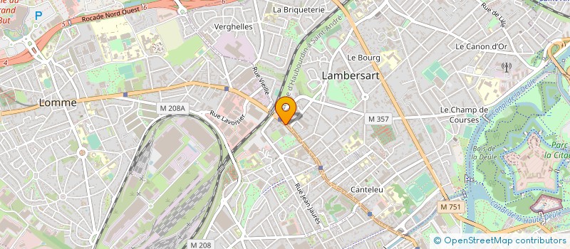 localisation de l'entreprise LOMME NATATION TRIATHLON à LILLE