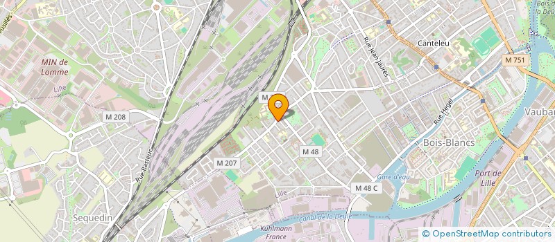localisation de l'entreprise LOMME PIZZA à LILLE