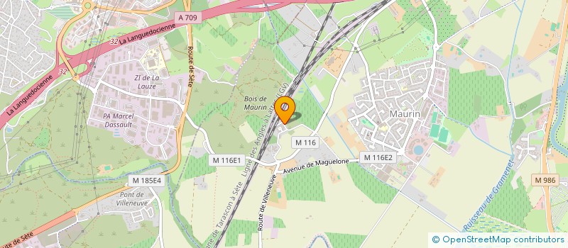 localisation de l'entreprise LOMOCLE à LATTES