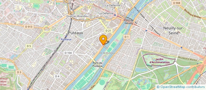 localisation de l'entreprise LOMOS à PUTEAUX