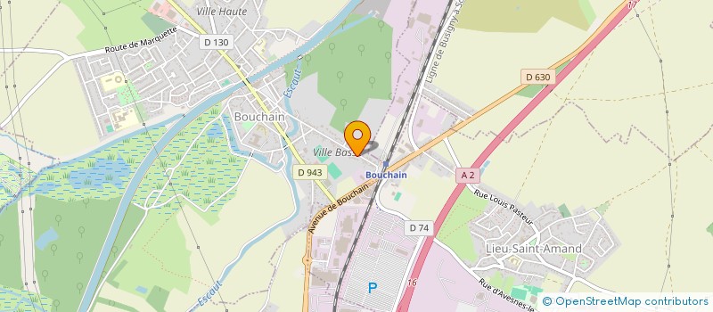 localisation de l'entreprise LOMPREZ à BOUCHAIN