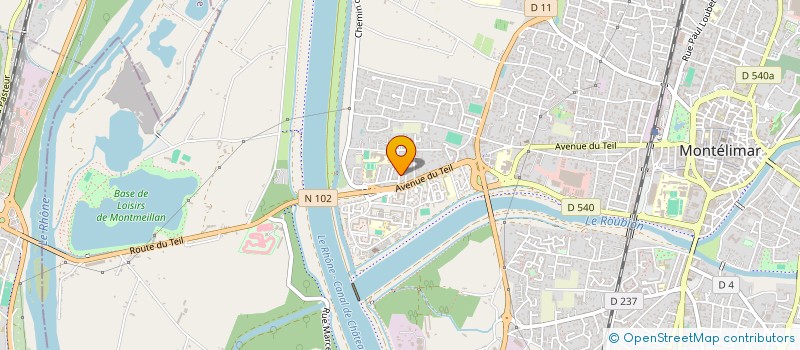 localisation de l'entreprise LOMYZ à MONTELIMAR
