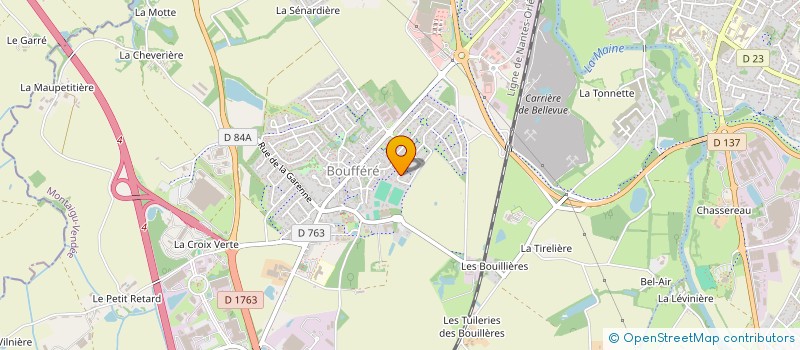 localisation de l'entreprise LONA à MONTAIGU-VENDEE