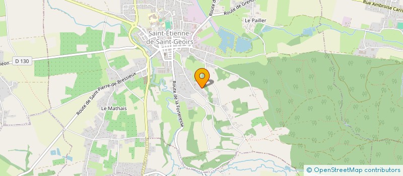 localisation de l'entreprise LONA  SAINT-ETIENNE-DE-SAINT-GEOIRS