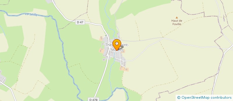 localisation de l'entreprise LONA  THEZEY-SAINT-MARTIN