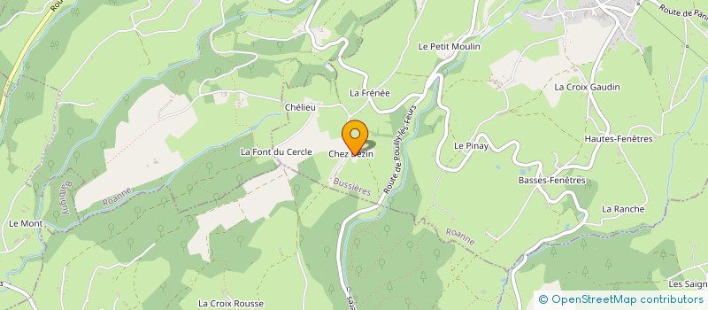 localisation de l'entreprise LONAKA  BUSSIERES