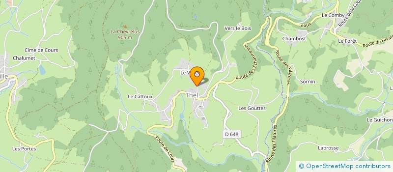 localisation de l'entreprise LONAS  COURS