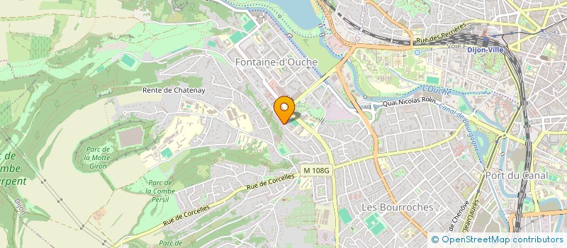 localisation de l'entreprise LONCOR  DIJON