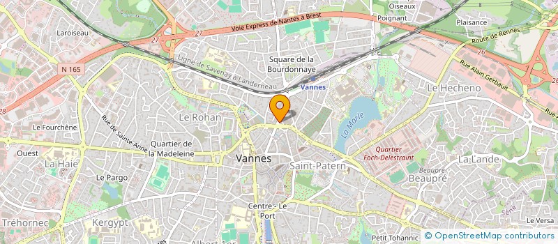 localisation de l'entreprise LONDEIX LMNP à VANNES