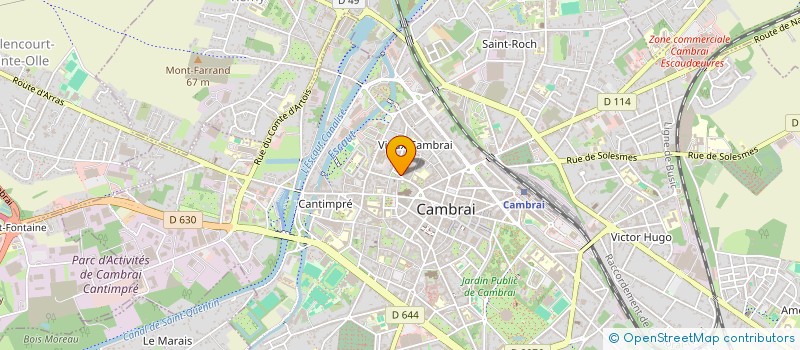 localisation de l'entreprise LONDOLOZI à CAMBRAI
