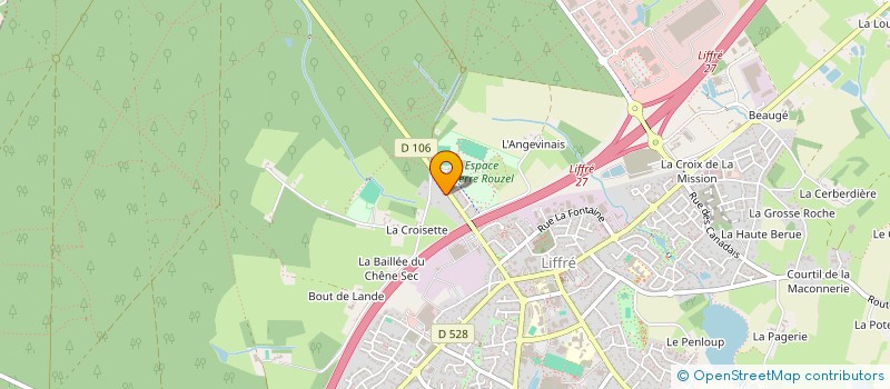 localisation de l'entreprise LONDON  LIFFRE